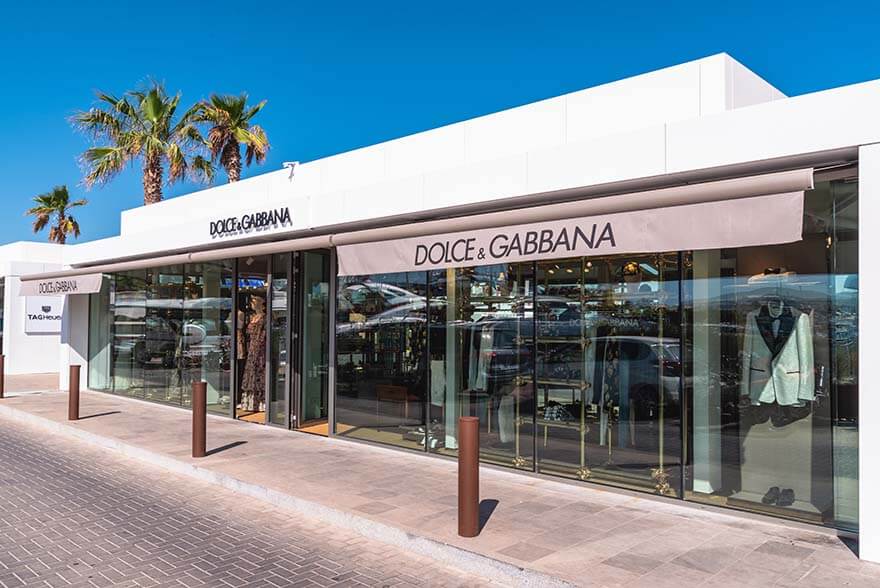 Dolce and Gabanna store Ibiza